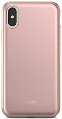 Чехол Moshi iGlaze Ultra Slim Snap On Case Taupe Pink (99MO101301) для iPhone X
