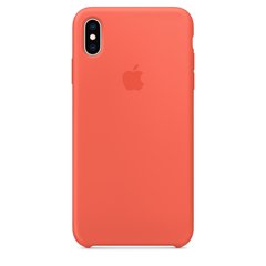 Силіконовий чохол Apple iPhone XS Max Silicone Case (MTFF2) Nectarine