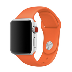 Ремешок для Apple Watch 38/40 mm Sport Band Orange (High Copy) 1769 фото