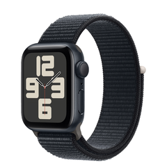 Apple Watch SE 2 GPS 40mm Midnight Aluminium Case with Midnight Sport Loop (MRE03) 4258 фото
