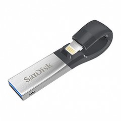 Флеш-накопичувач SanDisk iXpand 128GB USB 3.0 / Lightning для iPhone, iPad