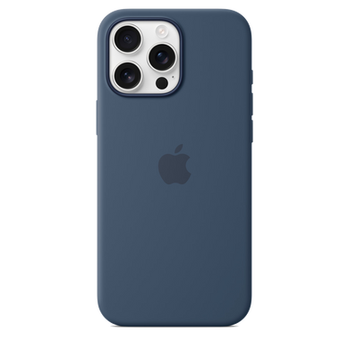 Чохол Silicone Case для iPhone 16 Pro Max Denim COPY