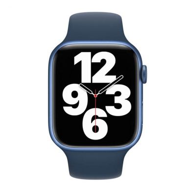 Ремінець Apple Sport Band Abyss Blue для Apple Watch 45/44/42mm (MKUW3) 40008 фото