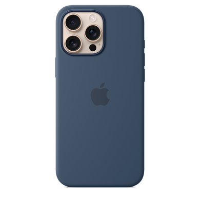 Чохол Silicone Case для iPhone 16 Pro Max Denim COPY