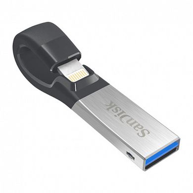 Флеш-накопитель SanDisk iXpand 128GB USB 3.0 / Lightning для iPhone, iPad 1353 фото
