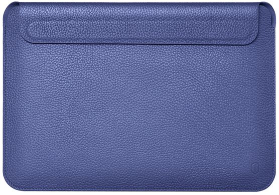 Чохол WIWU Genuine Leather Laptop Sleeve 14" (Royal Blue) 12247 фото