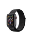 Apple Watch Series 4 (GPS+LTE) 40mm Space Gray Aluminum Case with Black Sport Loop (MTUH2) 2066 фото 1