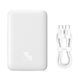 Зовнішній акумулятор Baseus Magnetic Bracket Mini 10000mAh 20W White (P10059001223-00) 9839 фото 6