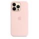 Чехол Apple Silicone Case with MagSafe Chalk Pink (MM2H3) для iPhone 13 Pro 4098 фото 3