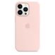 Чехол Apple Silicone Case with MagSafe Chalk Pink (MM2H3) для iPhone 13 Pro 4098 фото 2