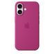 Чохол Apple iPhone 16 Plus Silicone Case with MagSafe - Fuchsia (MYYE3)