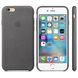 Чохол Apple Leather Case Storm Gray (MM322) для iPhone 6/6s Plus 309 фото 2