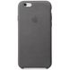 Чохол Apple Leather Case Storm Gray (MM322) для iPhone 6/6s Plus 309 фото