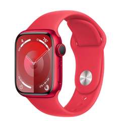 Apple Watch Series 9 GPS 41mm (PRODUCT)RED Aluminum Case with (PRODUCT)RED Sport Band - S/M (MRXG3) 4460 фото