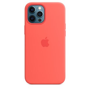 Чехол Apple Silicone Case with MagSafe Pink Citrus (MHLA3ZM) для iPhone 12 Pro Max 3846 фото