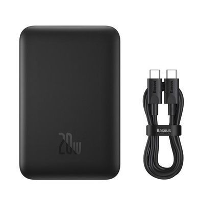 Зовнішній акумулятор Baseus Magnetic Mini Air 10000mAh 20W Black (P10059001113-00) 9840 фото