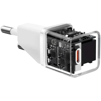 Сетевое зарядное устройство для Baseus GaN5 1C 20W White (CCGN050102) 20038-1 фото