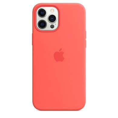 Чехол Apple Silicone Case with MagSafe Pink Citrus (MHLA3ZM) для iPhone 12 Pro Max 3846 фото