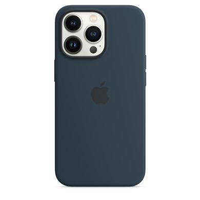 Чохол Apple Silicone Case with MagSafe Abyss Blue (MM2J3) для iPhone 13 Pro 4099 фото