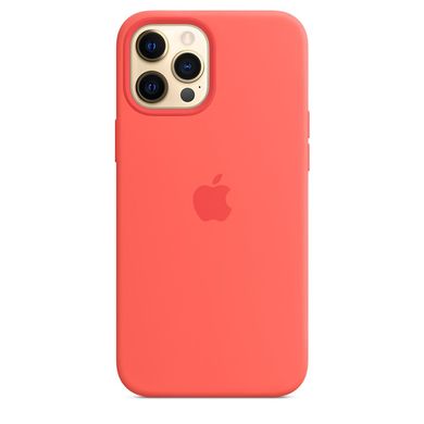 Чохол Apple Silicone Case with MagSafe Pink Citrus (MHLA3ZM) для iPhone 12 Pro Max 3846 фото