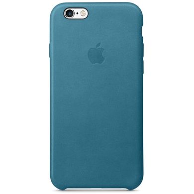 Чехол Apple Leather Case Marine Blue (MM362) для iPhone 6/6s Plus 310 фото