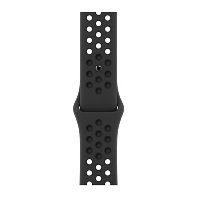 Ремінець Apple Nike Sport Band Anthracite/Black для Apple Watch 45/44/42 mm (ML883) 76000 фото