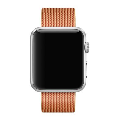 Ремешок Apple 42mm Gold/Red Woven Nylon для Apple Watch 411 фото