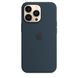 Чехол Apple Silicone Case with MagSafe Abyss Blue (MM2J3) для iPhone 13 Pro 4099 фото 3