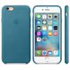Чехол Apple Leather Case Marine Blue (MM362) для iPhone 6/6s Plus 310 фото 2