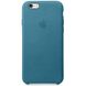Чохол Apple Leather Case Marine Blue (MM362) для iPhone 6/6s Plus 310 фото 1