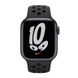Ремінець Apple Nike Sport Band Anthracite/Black для Apple Watch 45/44/42 mm (ML883) 76000 фото 3