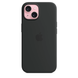 Чохол Apple iPhone 15 Silicone Case with MagSafe - Black (MT0J3) 7836 фото 5