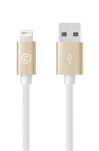 Lab.C lightning USB кабель для iPhone, iPad (1.2 m) gold 1725 фото