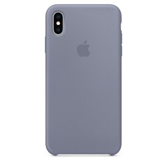 Силиконовый чехол Apple iPhone XS Max Silicone Case (MTFH2) Lavander Gray