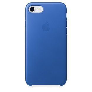 Чохол-накладка Apple Leather Case Electric Blue (MRG52) для iPhone 8/7 1869 фото
