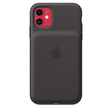 Чехол Apple Smart Battery Case with Wireless Charging для iPhone 11 Black (MWVH2) 3679 фото