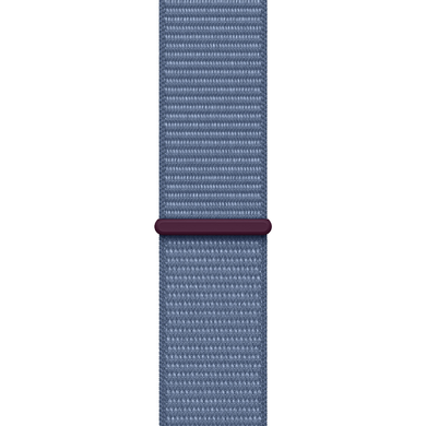 Apple Watch SE 2 GPS 40mm Silver Aluminium Case with Winter Blue Sport Loop (MRE33) 4260 фото