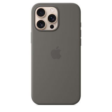 Чохол Silicone Case для iPhone 16 Pro Max Stone Gray COPY