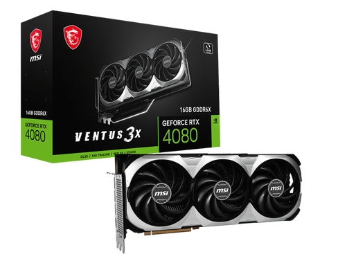 Відеокарта MSI GeForce RTX 4080 16GB VENTUS 3X OC (912-V511-009)