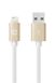 Lab.C lightning USB кабель для iPhone, iPad (1.2 m) gold 1725 фото