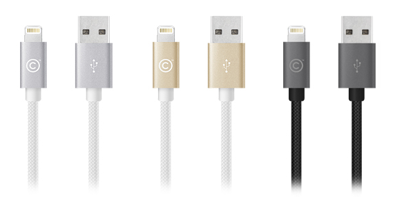 Lab.C lightning USB кабель для iPhone, iPad (1.2 m) gold 1725 фото