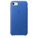 Чехол-накладка Apple Leather Case Electric Blue (MRG52) для iPhone 8/7 1869 фото 1