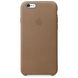 Чехол Apple Leather Case Brown (MKXR2) для iPhone 6/6s Plus 311 фото 1