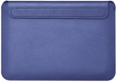Чохол WIWU Genuine Leather Laptop Sleeve 16" (Royal Blue)