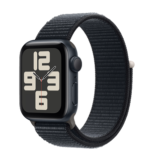 Apple Watch SE 2 GPS 44mm Midnight Aluminium Case with Midnight Sport Loop (MREA3) 4261 фото