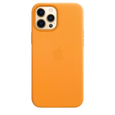 Чохол Apple Leather Case with MagSafe California Poppy (MHKH3) для iPhone 12 Pro Max 3848 фото