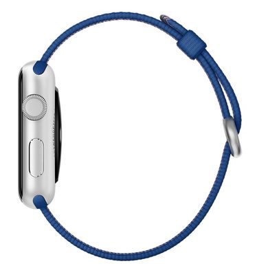 Ремешок Apple 42mm Royal Blue Woven Nylon для Apple Watch ( ML22 ) 413 фото