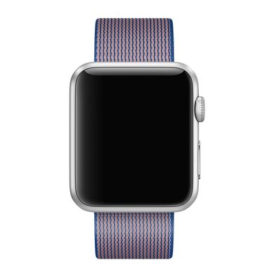 Ремешок Apple 42mm Royal Blue Woven Nylon для Apple Watch ( ML22 ) 413 фото