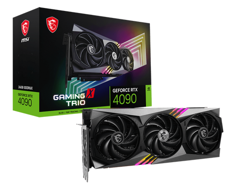 Видеокарта MSI GeForce RTX 4090 GAMING X TRIO 24G