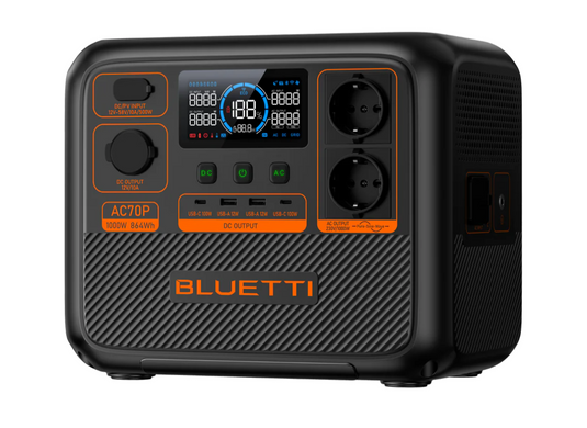 Зарядная станция BLUETTI AC70P Portable Power Station | 1000W 864Wh 3001 фото